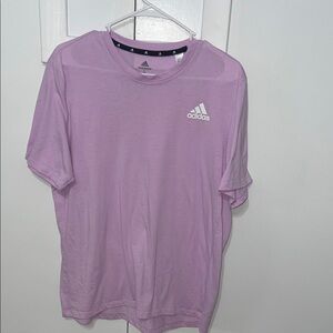 Adidas Men's Lavender Short Sleeve Tee
